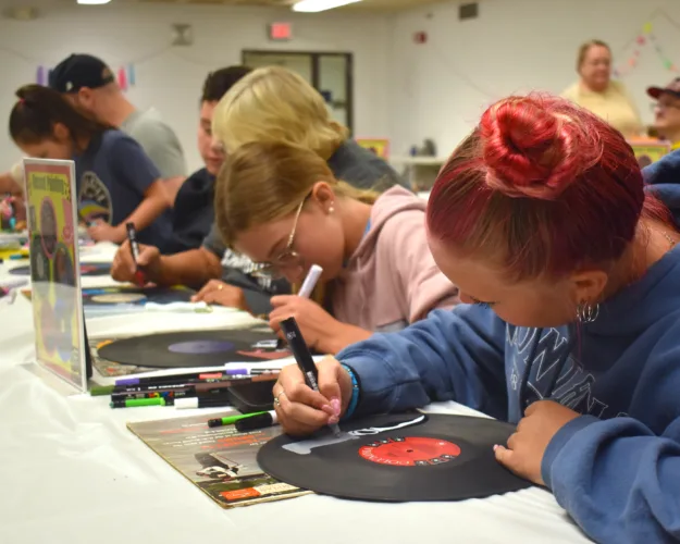 Vinyl visuals